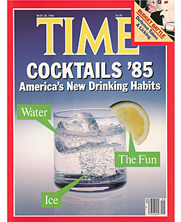 cocktails were news in 1985 apparently